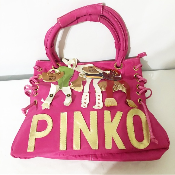pinko camouflage bag